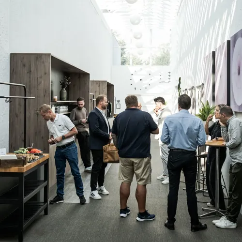 Eftermiddags Snacks Til Konference I Atrium