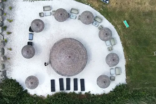 Strandbaren Drone