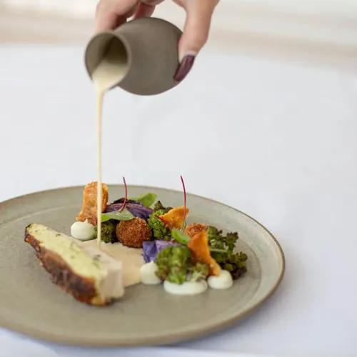 Anretning Vildtaften Sovs Bliver Hældt